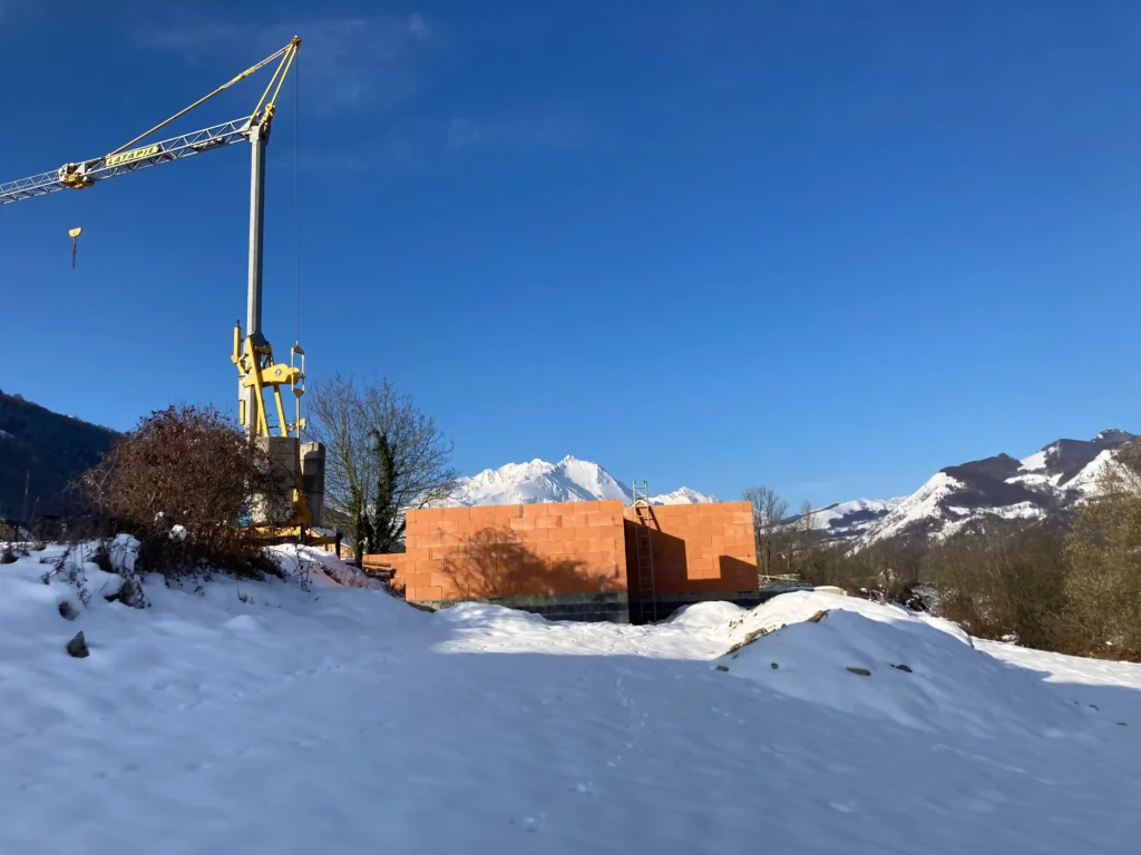 Maison construction neuve chantier - Princz de la Chapelle