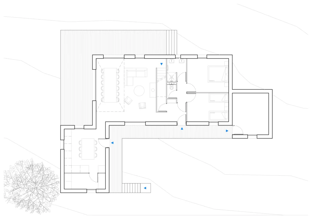 Maison construction neuve plan RDC - Princz de la Chapelle