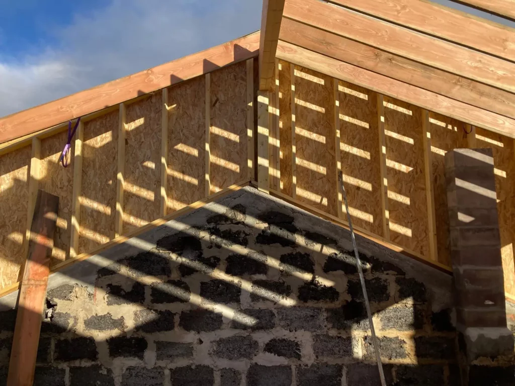 Maison de ville Bordeaux chantier surélévation façade extérieur - Princz de la Chapelle