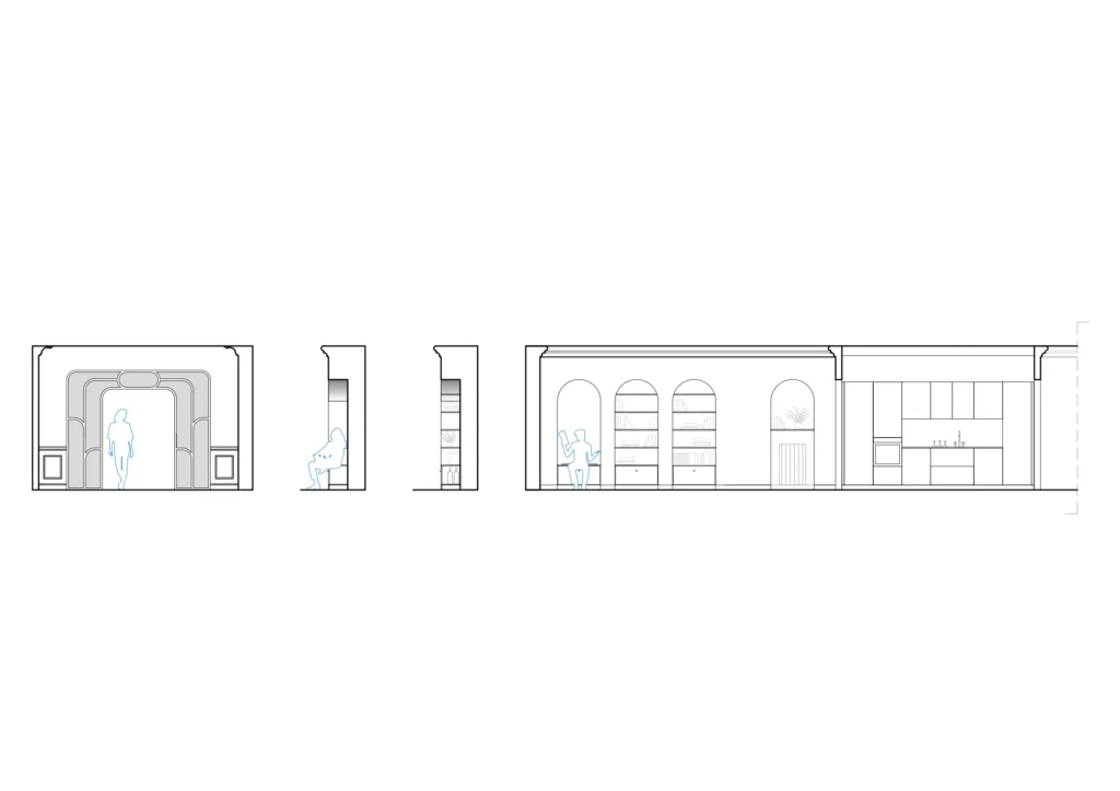 Maison de ville restauration Bordeaux plan - Princz de la Chapelle