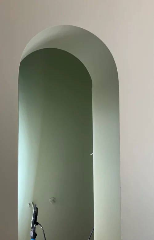 Château de Barbazan restauration chantier alcôve - Princz de la Chapelle