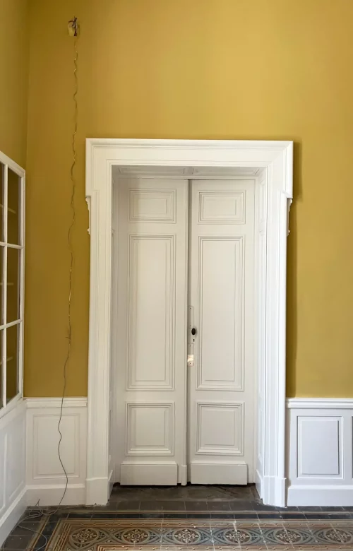 Château de Barbazan restauration porte - Princz de la Chapelle