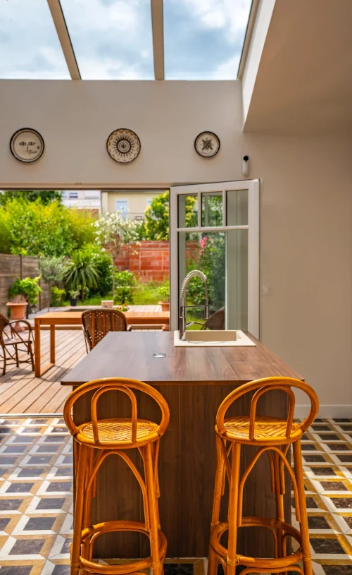 Maison de ville Bordeaux cuisine - Princz de la Chapelle